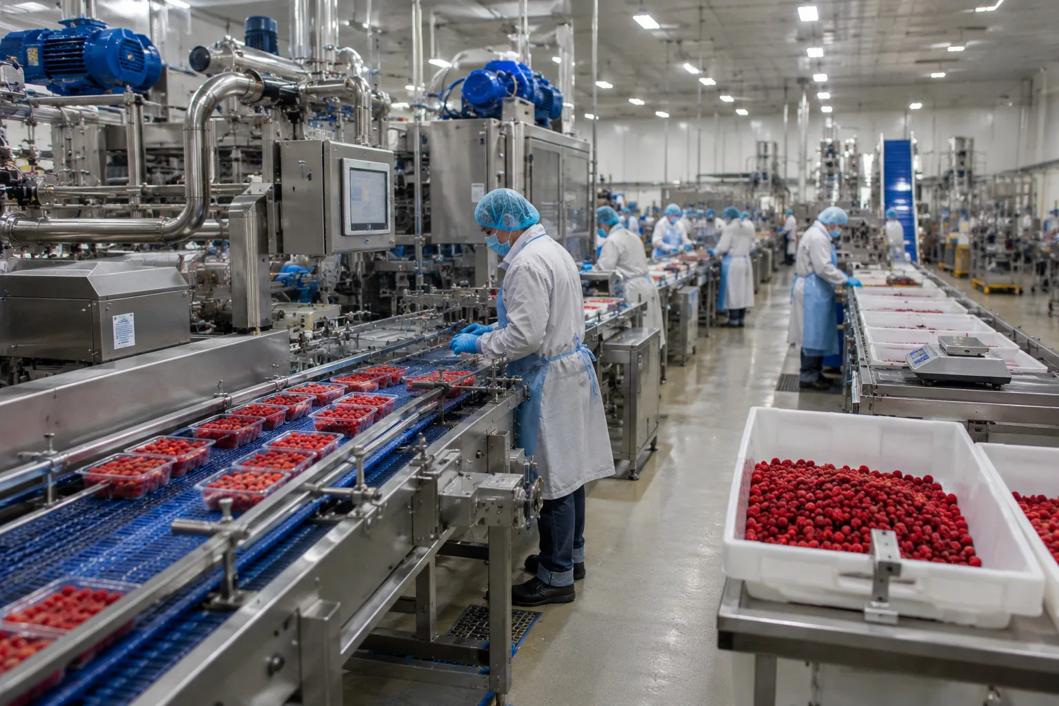 Food processing facility production line maintenance and hygiene compliance tracking using CortexCMMS